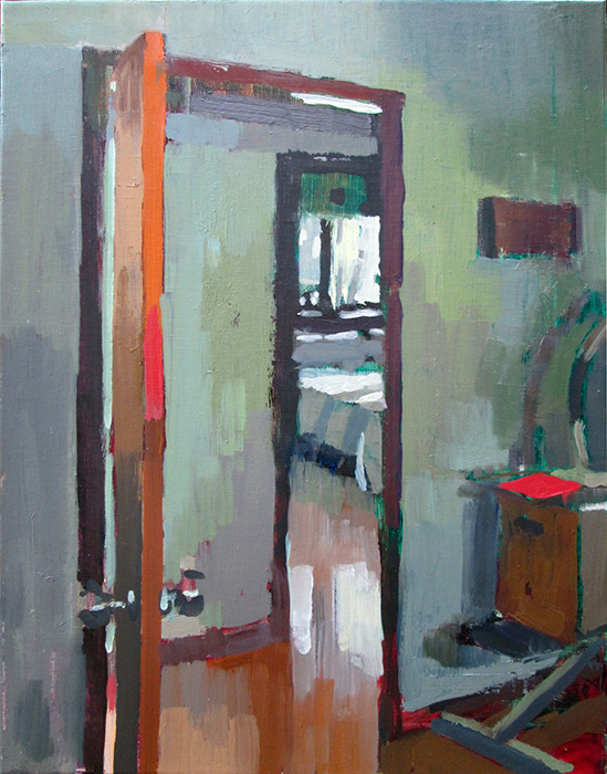 Carole Rabe Painting - View to Bedroom