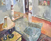 Carole Rabe Painting - Looking Down