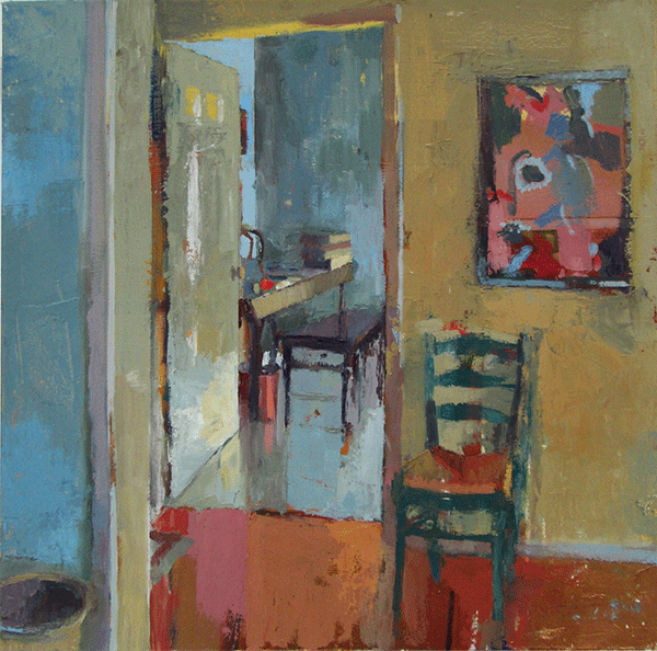 Abstract Painting in a Painting