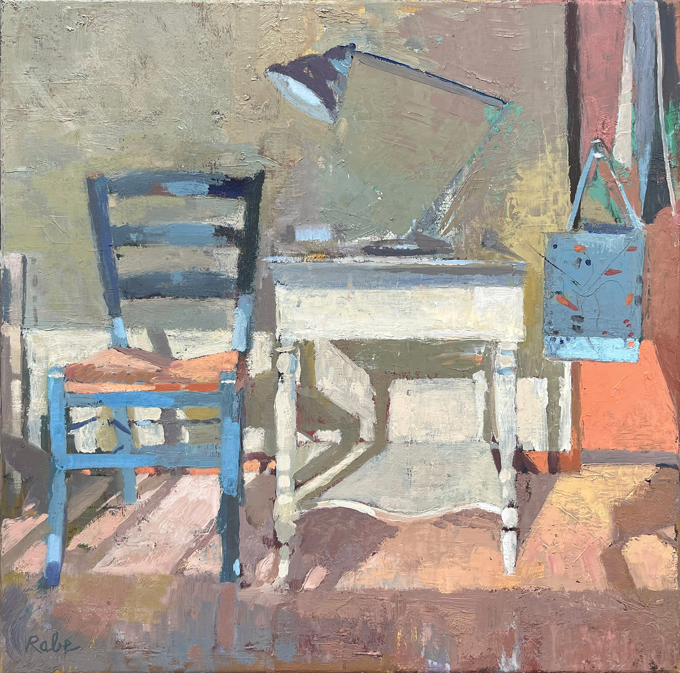 Blue Chair in Sunlight