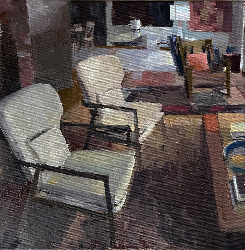 Living Room at Night
