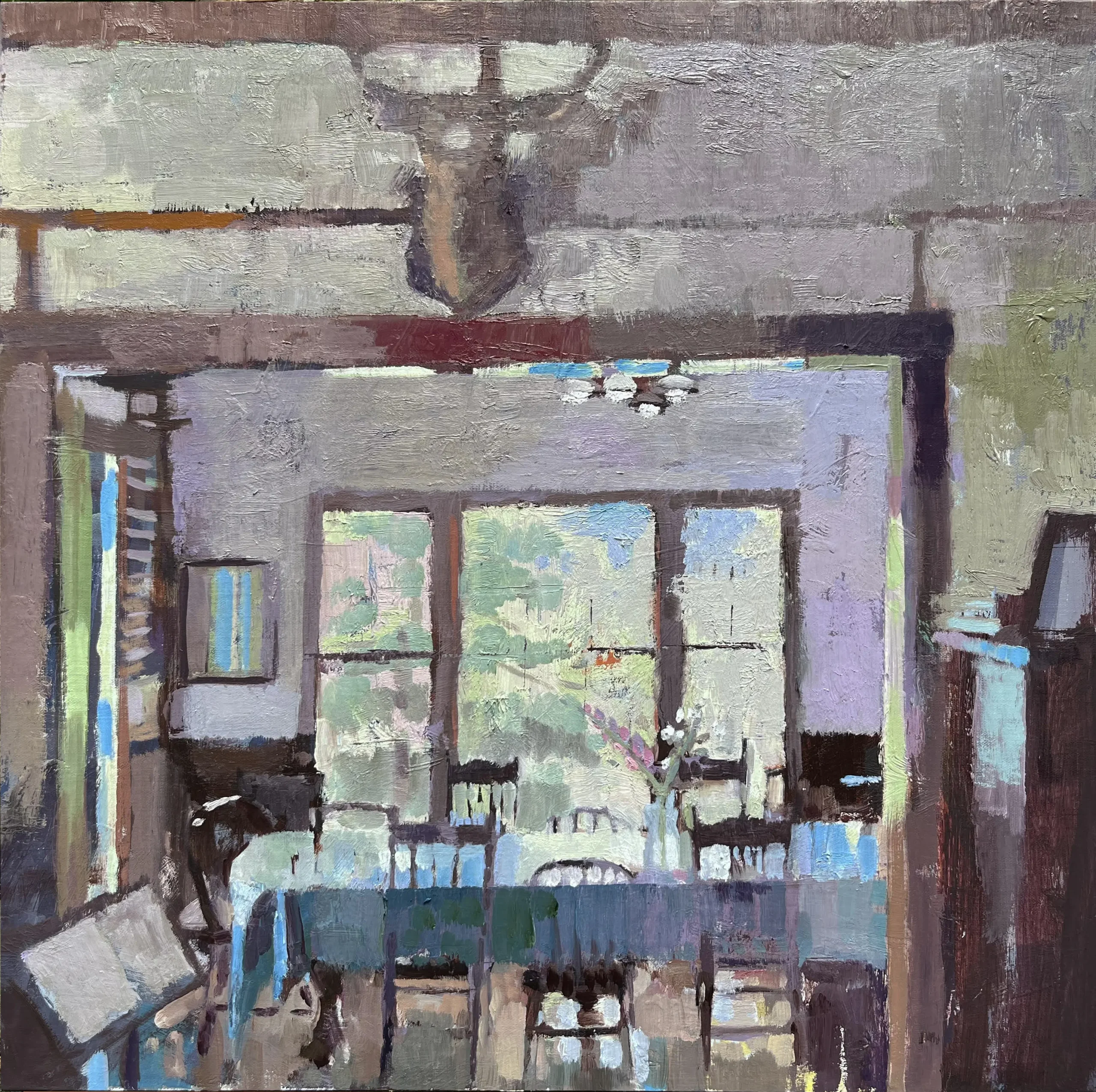 Looking into Dining Room, Maine