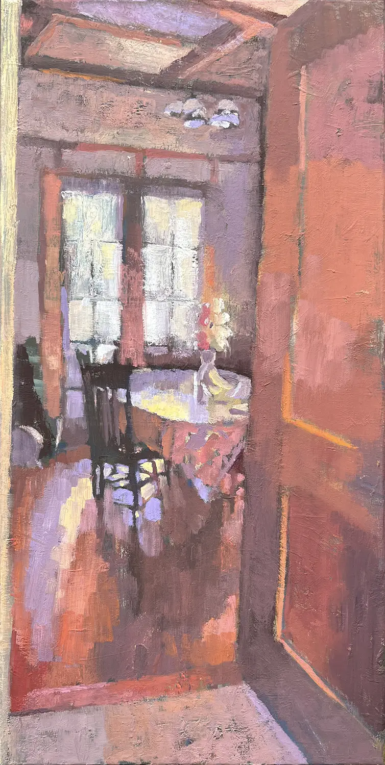 Looking into Dining Room, Maine