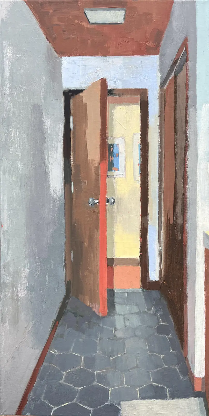 Bathroom Door Ajar
