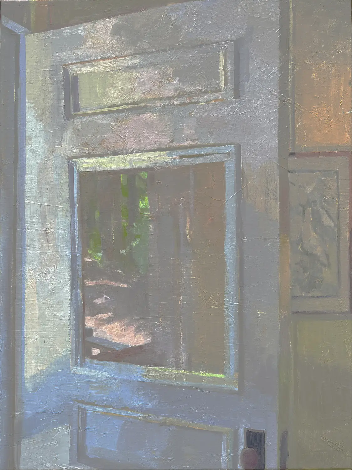 Door Window Reflection